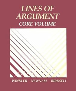 Lines of Argument: Core Volume by Carol Winkler