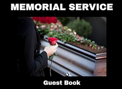 Memorial Service Guest Book