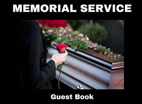 Memorial Service Guest Book by 1570 Publishing
