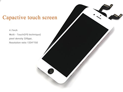 Algopix Similar Product 9 - IPhone 6 Plus Screen Replacement White