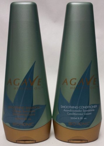 Bio Ionic Agave Sulfate Free Smoothing Shampoo 8.5 Oz. and Conditioner 8.5 Oz. Duo
