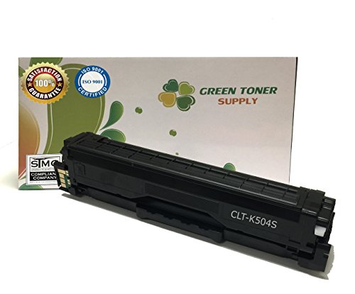 GTS (TM) New Compatible [Samsung CLT-K504S] Black LaserJet Toner Cartridges for CLP-415NW, CLX-4195FW, SL-C1810W, SL-C1860FW