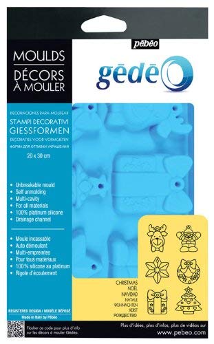 Algopix Similar Product 15 - Pebeo : 20x30cm Moulds : Christmas