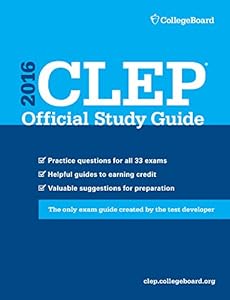 CLEP Official Study Guide 2016