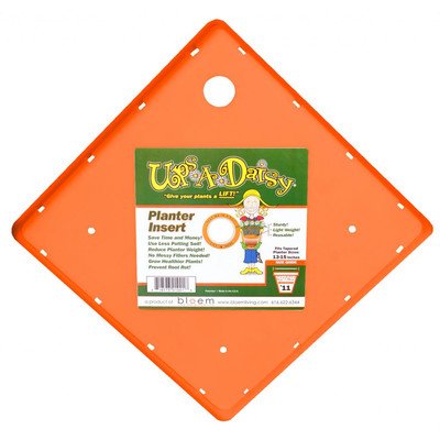 

Ups A Daisy Square Planter Insert Size: 12"