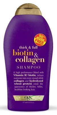 Ogx Shampoo Biotin & Collagen 19.5oz Bonus Size