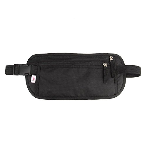 AIKELIDA® RFID Blocking Travel Wallet - Money Belt & Passport Holder
