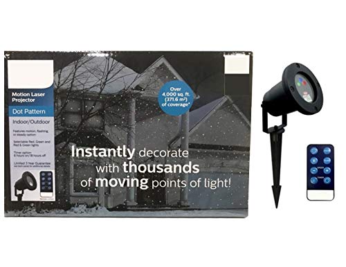 Algopix Similar Product 4 - Christmas Projector  Red and Green