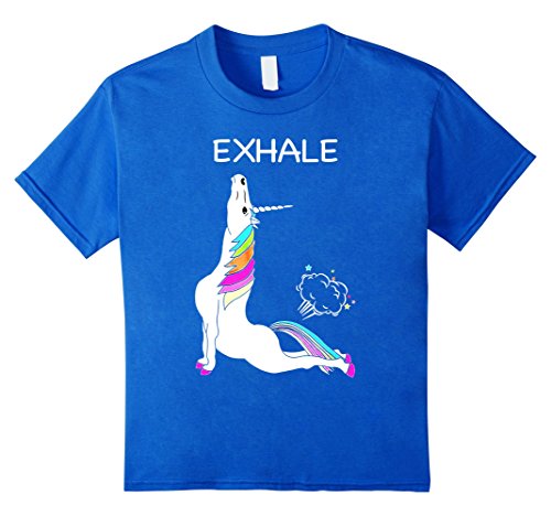 [Trend] Yoga Unicorn Exhale T shirt T shirt