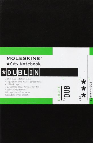 Algopix Similar Product 1 - Moleskine City Notebook Dublin