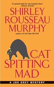 Cat spitting mad
