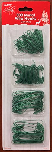 Algopix Similar Product 4 - 300 Green Metal Wire Christmas Ornament