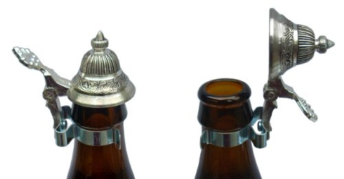 Bottle Pewter Beer Stein Lid