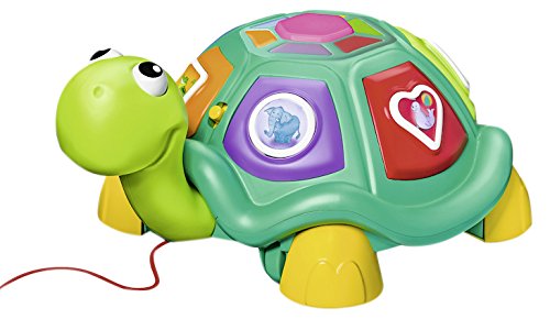 Ravensburger ministeps 04446 – 5-in-1 Lernspaß Schildkröte, Nachziehspielzeug