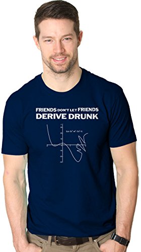 Don't Drink And Derive T Shirt Funny Math Major Tee