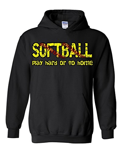 Artix Softball Play Hard or Go Home Unisex Hoodie Sweatshirt