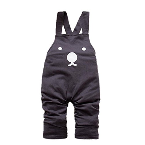 PanDaDa Baby Boys Overalls Bib Pants Harem Pants Cartoon Casual Rompers Trousers