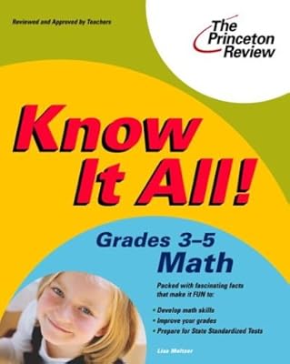 Know It All! Grades 3-5 Math (K-12 Study Aids)