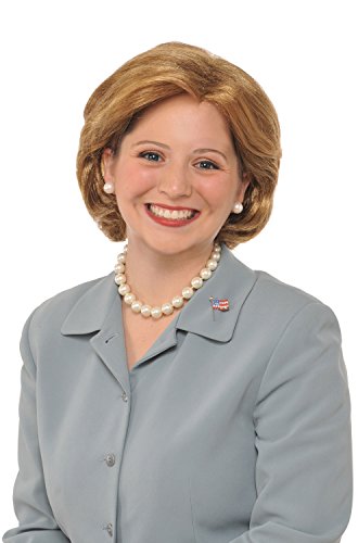 Hillary Clinton Costume Wig Adult Accessory Political Female Candidate