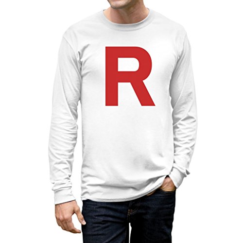 TeeStars Men's - Rocket Inspired Long Sleeve T-Shirt