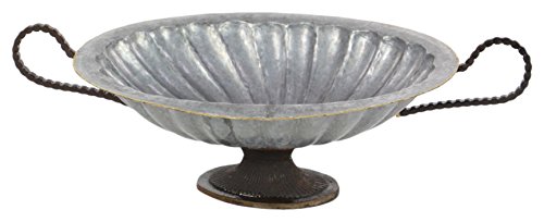Algopix Similar Product 4 - Benzara Rustic and Classic Metal Oval