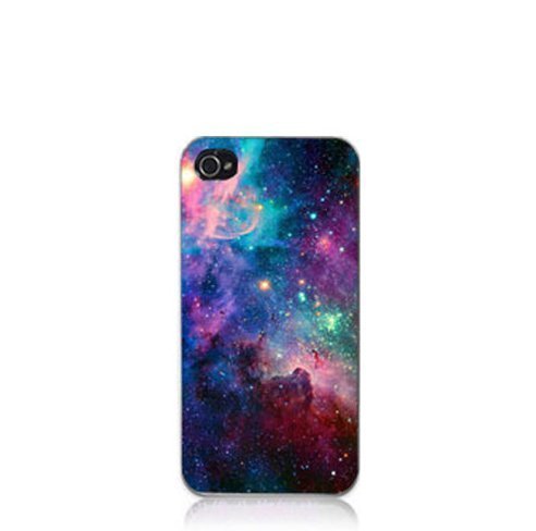 EVERMARKET(TM) Galaxy Space Universe Snap On Hard Case Cover Protector for iPhone 5 5S
