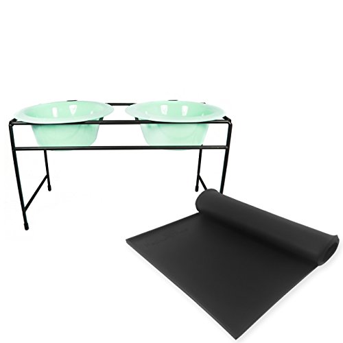 Algopix Similar Product 14 - Platinum Pets 4 Cup Modern Double