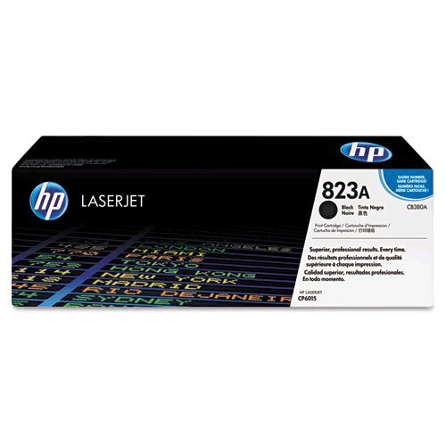 

Hewlett Packard (HP) CB380A 823A OEM Laserjet: Black Yields 16,500 Pages