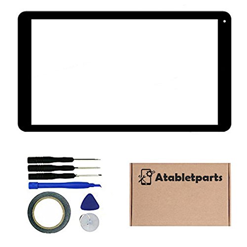 Atabletparts New Digitizer Touch Screen Panel For Polaroid Q10 Q10BK 10.1 Inch Tablet PC
