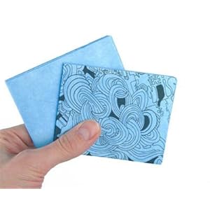 Dynomighty Mighty Wallet Tyvek Blue Breeze DIY Writable Surface Bifold