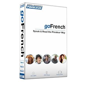 Pimsleur goFrench Course - Level 1 Lessons 1-8 CD: Learn to Speak, Read, and Understand French with Pimsleur Language Programs