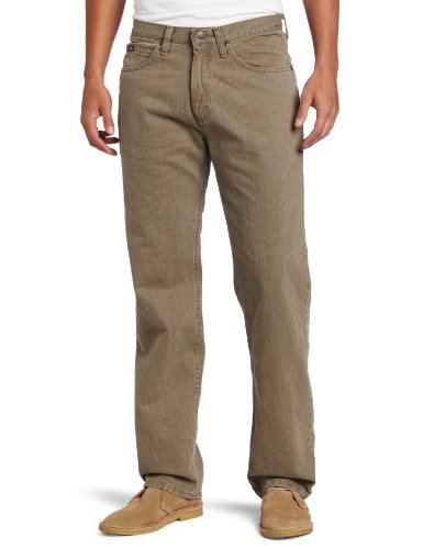 Lee Men's Relaxed Fit Straight Leg Jean, Tarmac, 40W x 30L Apparel ...