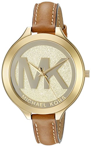 Michael Kors Women's Slim Runway Brown Watch MK2326