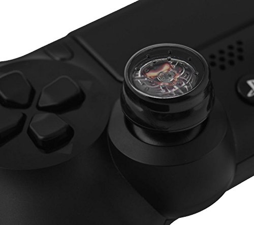 

3CLeader®Jelly ProCap Thumb Stick for PS4 Controller Analog Thumb Stick Cover Buttons Skull 1 pair