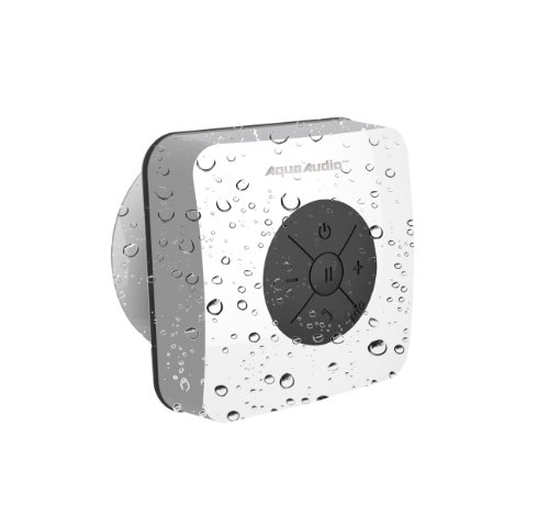 洗澡也能听音乐： AquaAudio Cube 浴室用防水蓝牙播放器