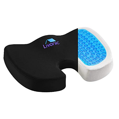 Algopix Similar Product 9 - Livonic Gel Enhanced Seat Cushion 