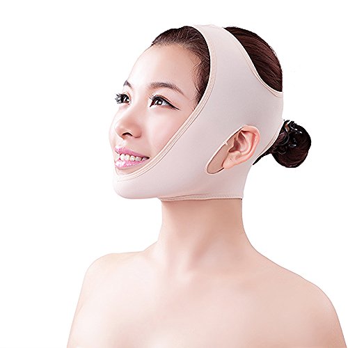 Cola Bear Facial Care Face Slimming Chin Cheek Mask Lift V Face Line Belt Strap Face Slim Mask for Women