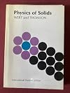 PHYSICS OF SOLIDS (HILL SERIES IN MATERIALS SCIENCE AND ENGINEERING)