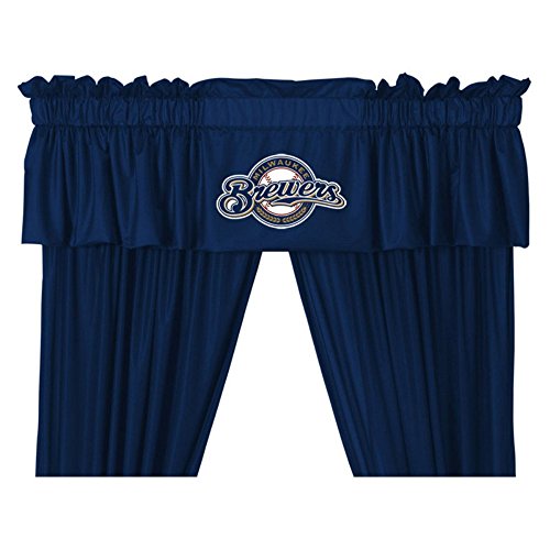 MLB Sports Coverage Locker Room Team Color Valance