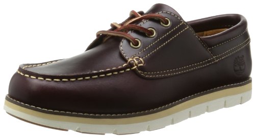 Timberland 添柏岚 Harborside 3Eye 男款真皮休闲鞋 开箱及上脚