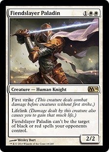 Magic: the Gathering - Fiendslayer Paladin (18/249) - Magic 2014