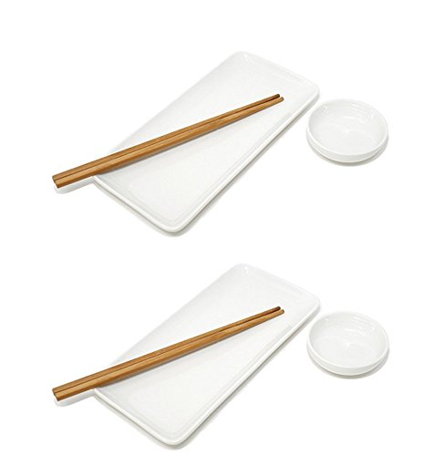Algopix Similar Product 10 - Sushi Plate Soy Sauce Dish and