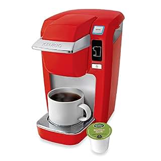Keurig K10 Mini Plus Brewing System, Poinciana Red