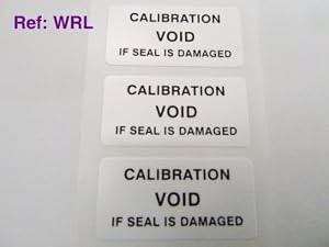 Void Label Instruments Calibration Void Labels : SmartSign Calibration Void If Broken Labels ...