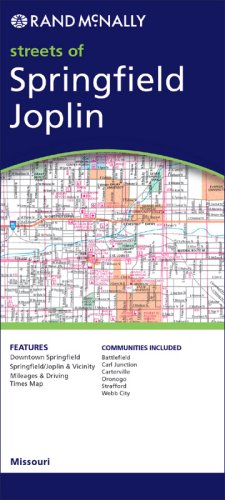 Springfield / Joplin, Missouri by Rand Mcnally