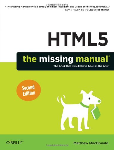 HTML5: The Missing Manual by Matthew MacDonald