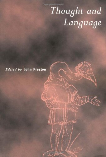 Thought and Language (Royal Institute of Philosophy Supplements, Series Number 42) by John Preston