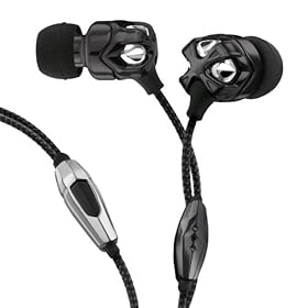 V-Moda Vibe II Earbud Headset with Microphone (Black, iPhone Compatible)