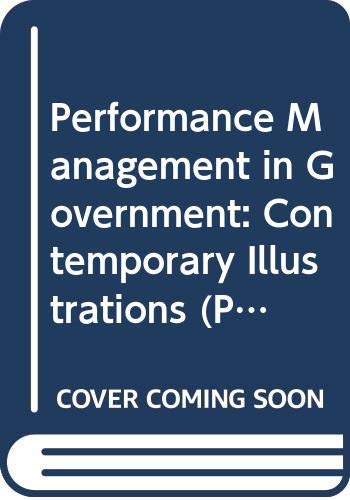 Performance Management in Government: Contemporary Illustrations by Organization for Economic Co-operation and Development