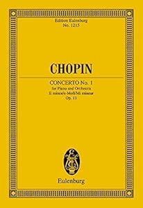 Piano Concerto No. 1 in E Minor, Op. 11: Edition Eulenburg No. 1215 by Michael Stegemann